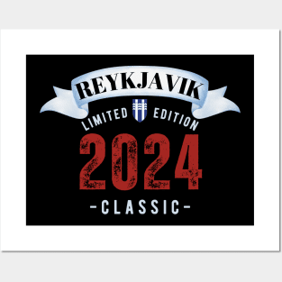 Reykjavik Iceland  Christmas Present T-Shirt 2024 Classic Posters and Art